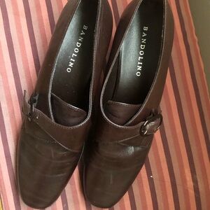 Bandolino Dark Brown Leather Loafers